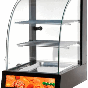 Vitrina Exhibidora Calentadora 1 bandeja - ET-DH-1P (Negro)